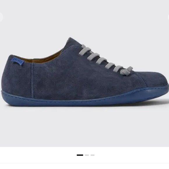 Camper Peu suede/leather (navy) Spanish sneakers 45 EU - Picture 3 of 11